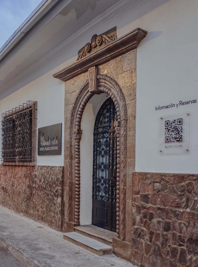 Wanderlot - Hotel Plaza Central Riobamba Exteriör bild